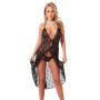 Babydoll and G-String Black One Size