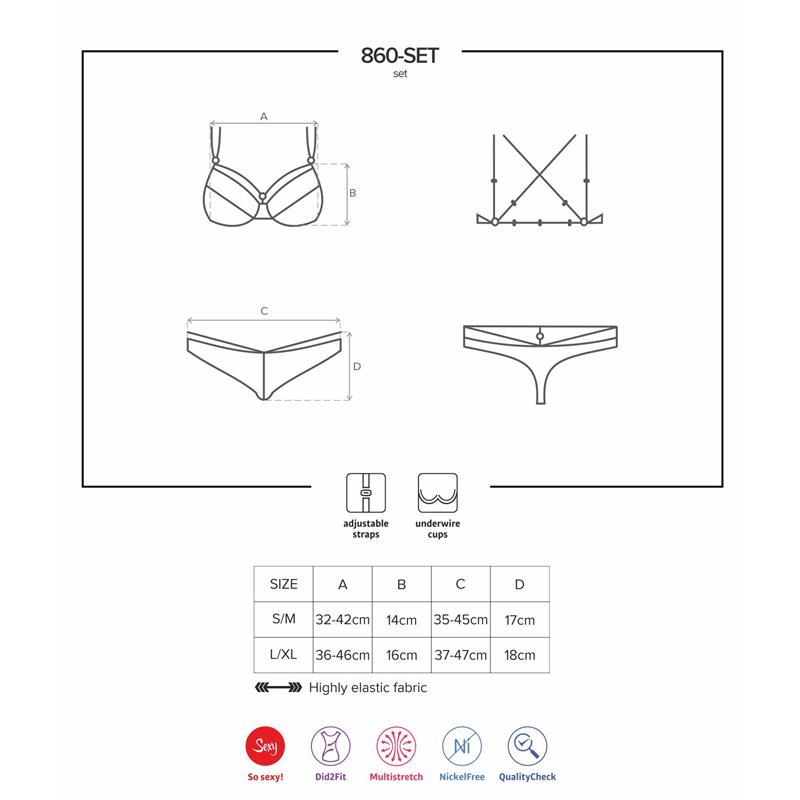 860-SET-2 2 Pieces Set White