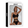 Ellie Bra, Thong, Garter Belt, and Garters Set