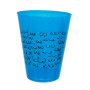Plastic Cup with Breast Blue 500 ml