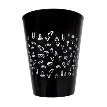 Plastic Cup with White Penis 500ml