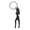 Women's Keychain with Opener Black