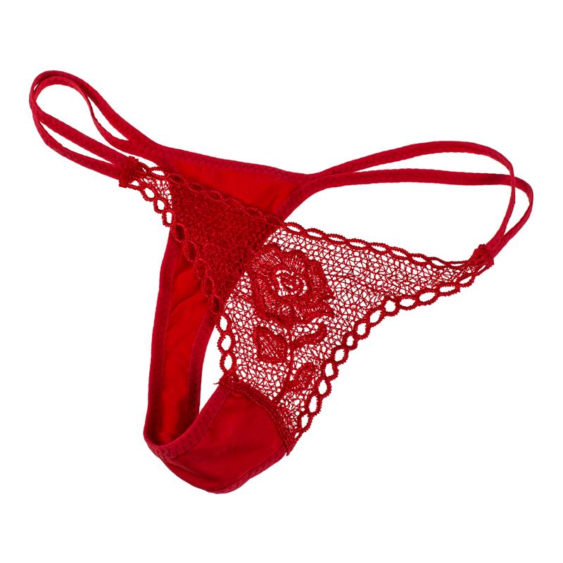 Rose with Red G-string