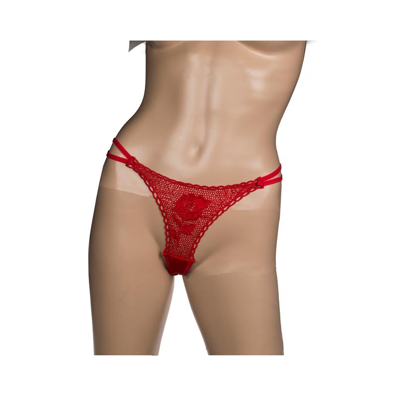 Rose with Red G-string
