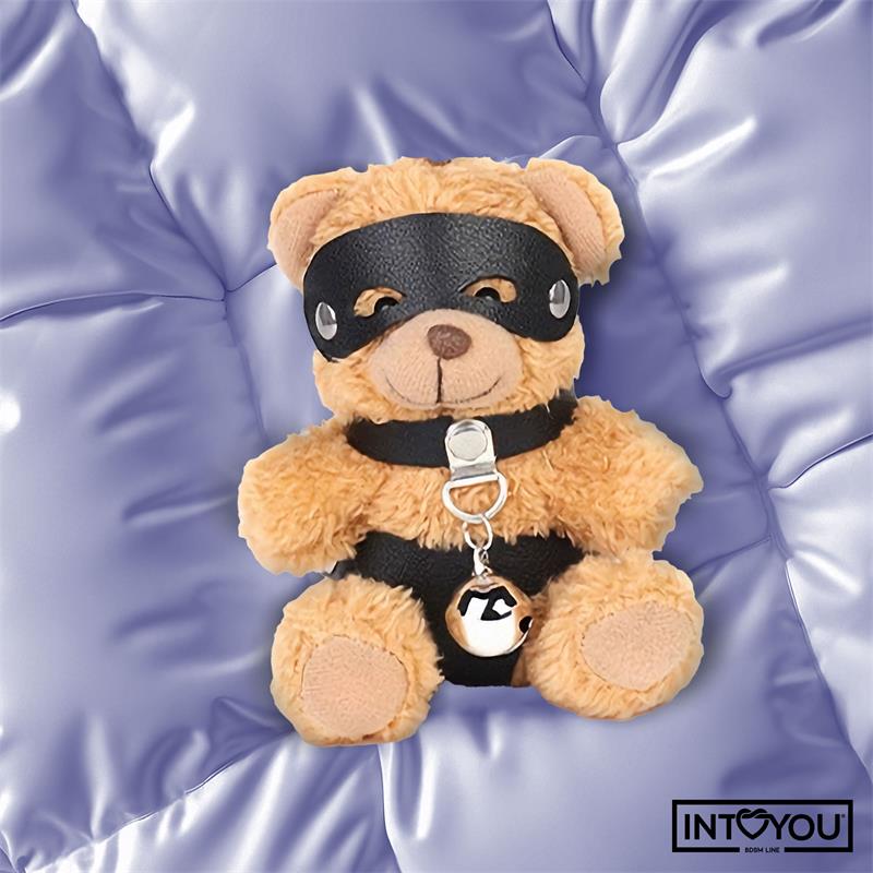 Mimi Keychain BDSM Teddy Bear with Collar and Bell