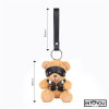 Bearly Keychain BDSM Teddy Bear with Chest Harness