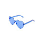 Party heart-shaped glasses Blue