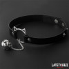 choker with cat ear hoop and bell