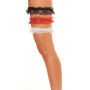Pack of 2 Garter Black One Size