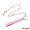 Metal Chain Leash  Pink 65cm