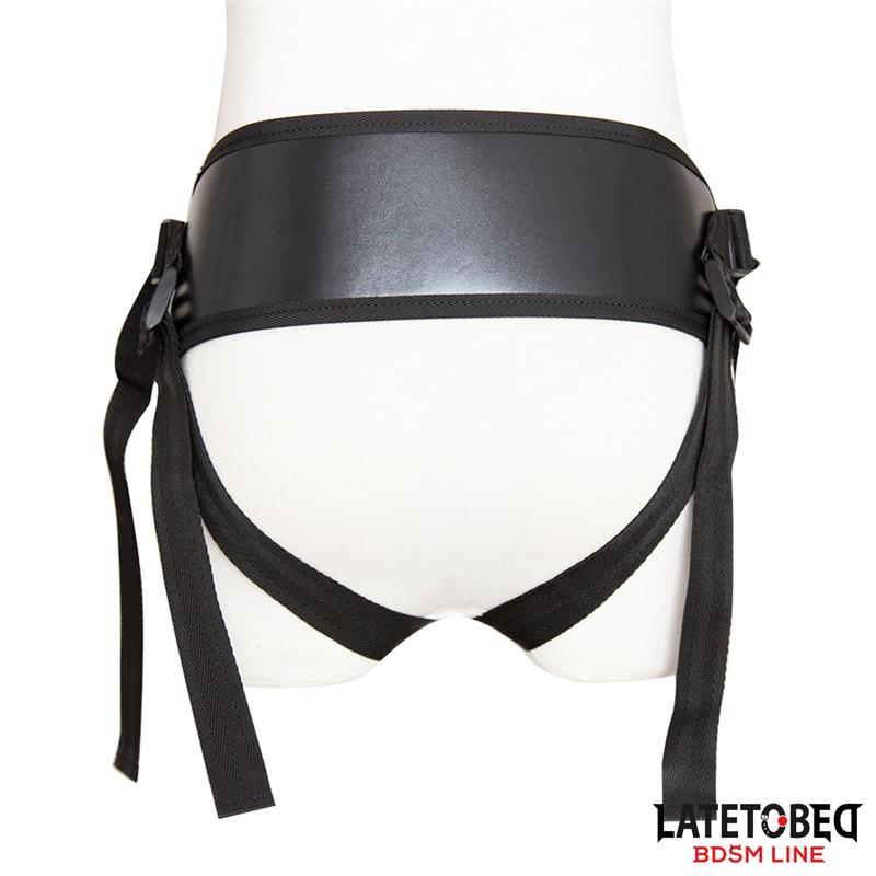 Strap-On Harness Wide Belt Adjustable