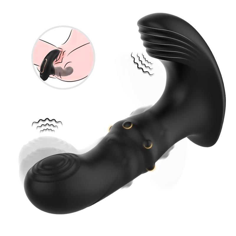 Prostate Massager Vibration, Thrusting and Clitoris Stimulator