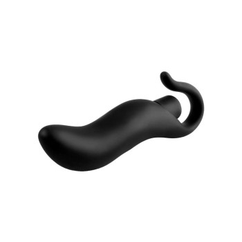 Anal Stimulator Pull Plug Vibe Black