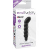 Prostate Stimulator Ribbed P-Spot Vibe Black