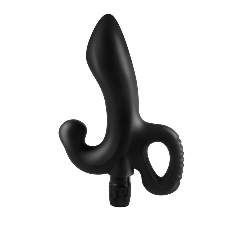 Prostate Massager with Vibration Black