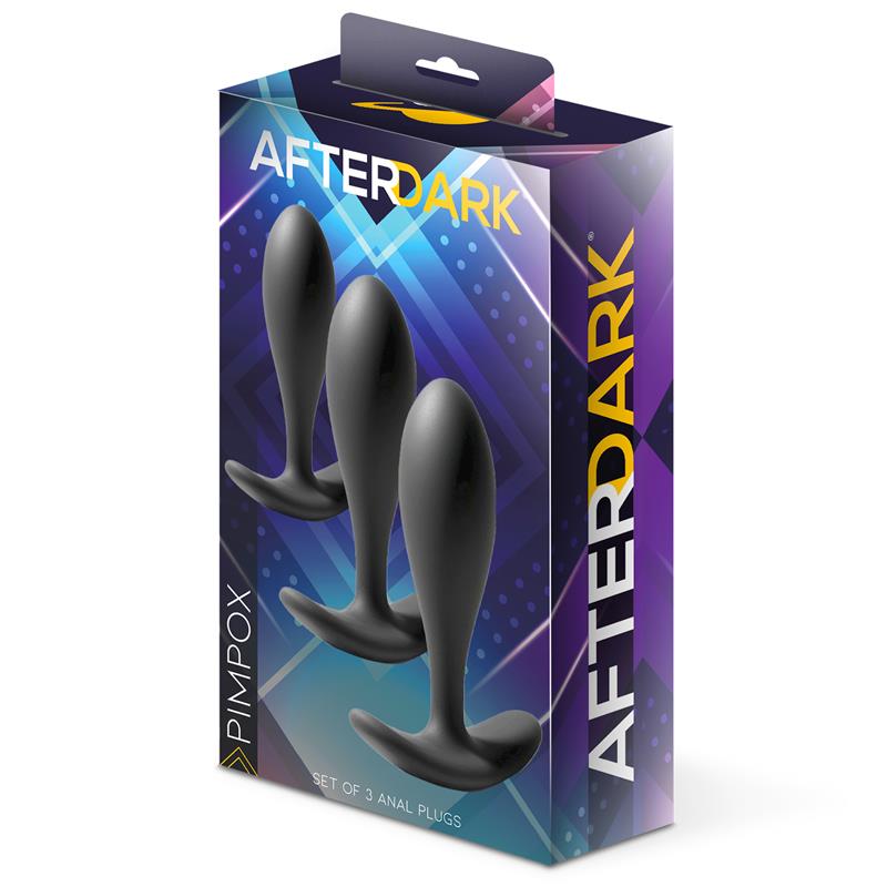 Pimpox Set of 3 Anal Plugs