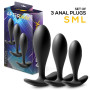 Pimpox Set of 3 Anal Plugs