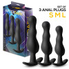 Camber Set of 3 Anal Plugs