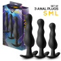 Camber Set of 3 Anal Plugs