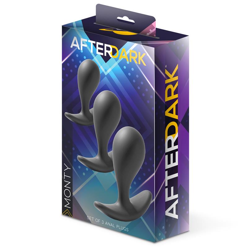 Monty Set of 3 Anal Plugs