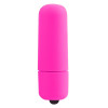 Neon Vibrating Butt Plug Pink