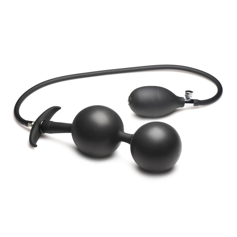Ass Rattler Weighted Inflatable Anal Balls