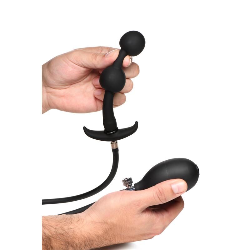 Ass Rattler Weighted Inflatable Anal Balls