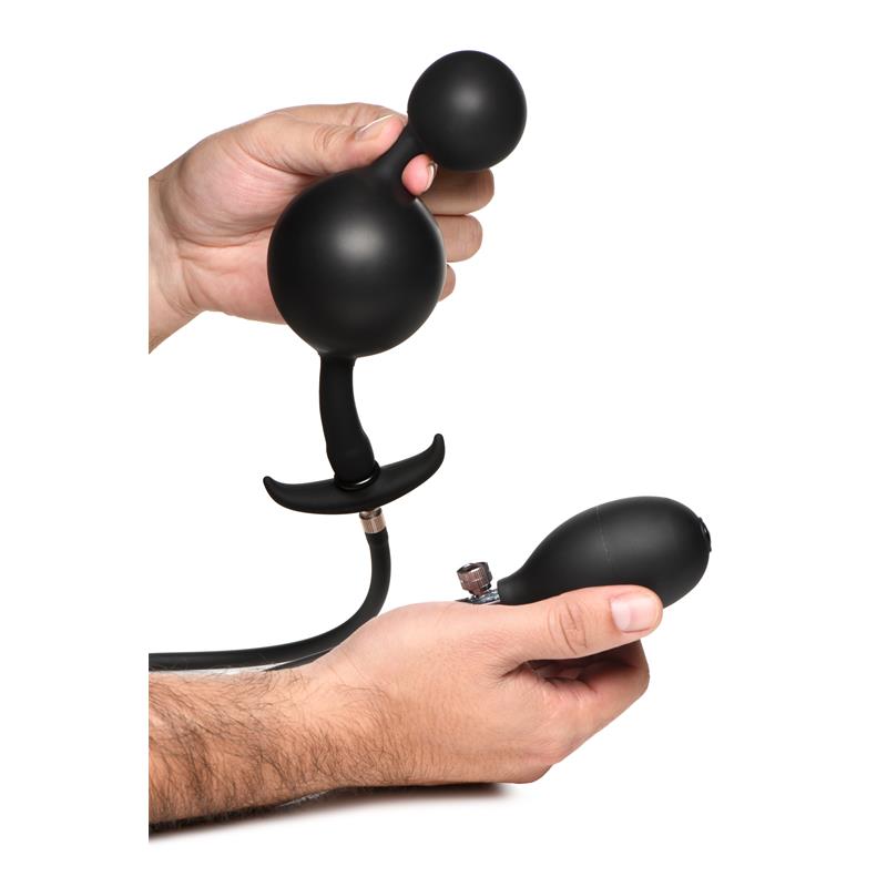 Ass Rattler Weighted Inflatable Anal Balls