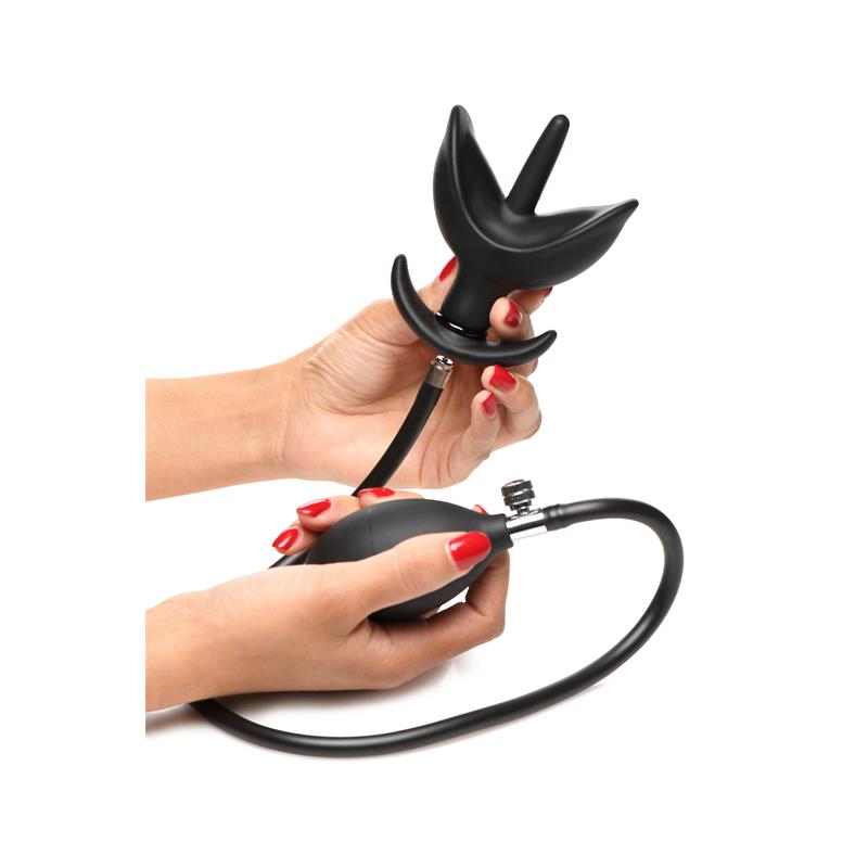 Ass Bound Anchor Inflatable Anal Plug