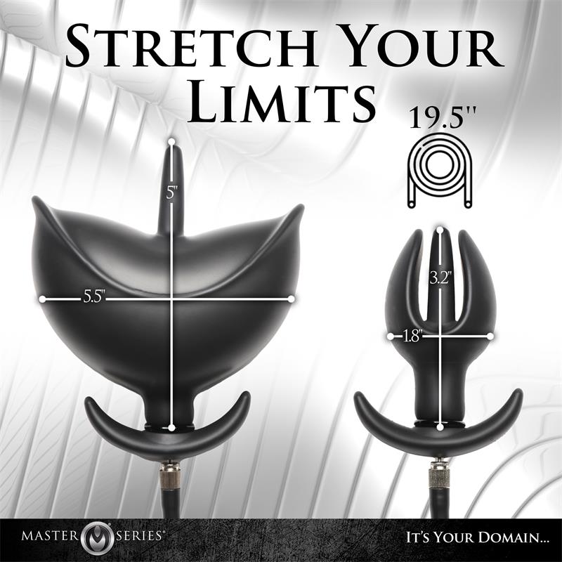 Ass Bound Anchor Inflatable Anal Plug