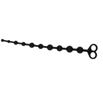 Boyfriend Beads 30.8 x 2.4 cm Silicone Black