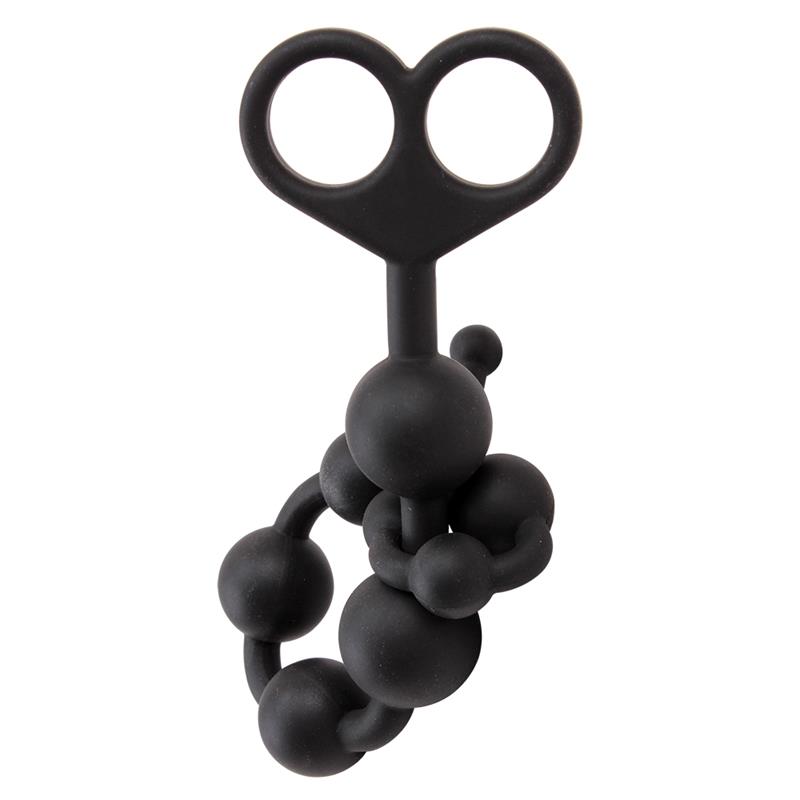 Boyfriend Beads 30.8 x 2.4 cm Silicone Black