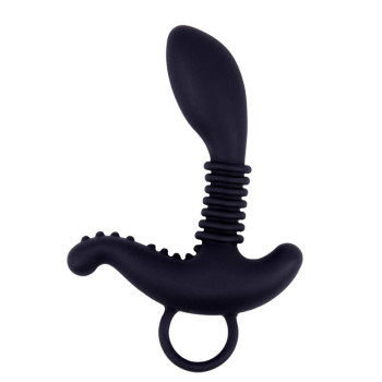 Anal Stimulator Booty Exciter Silicone Black