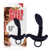 Anal Stimulator Booty Exciter Silicone Black