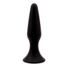 Butt Plug 12.5 x 3.1 cm Silicone Black