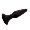 Butt Plug 12.5 x 3.1 cm Silicone Black
