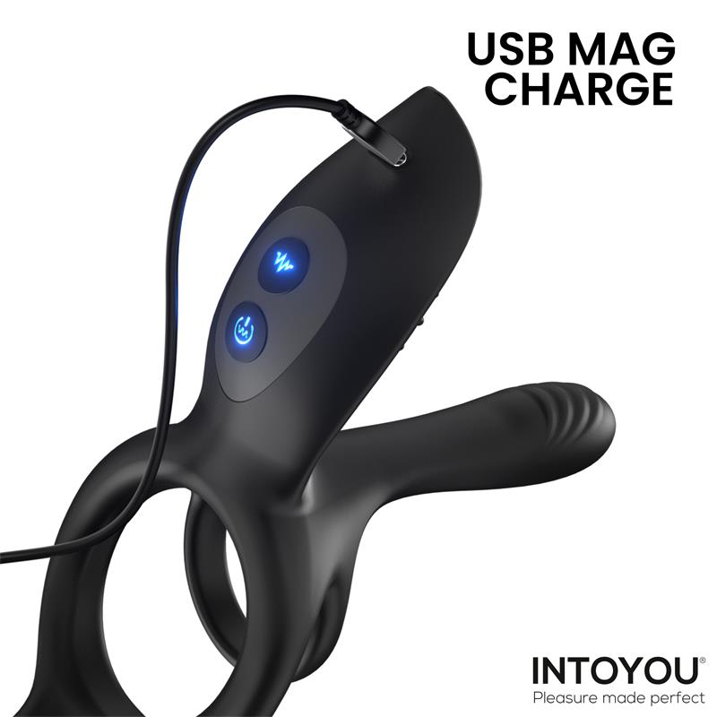 Daxer Girth Gainer Vibrating Double Cockring