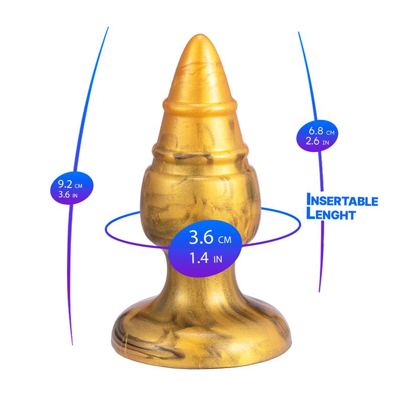 Fantasy Plugs Liquid Silicone Goldy