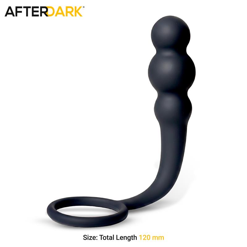 Gert Anal Plug with Silicone Ring