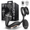 Bruce Prostate Massager 360? with Double Cockring with Vibration