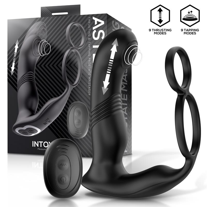 Astex Prostate Massager with Thrusting and Tapping