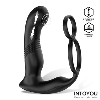 Astex Prostate Massager with Thrusting and Tapping