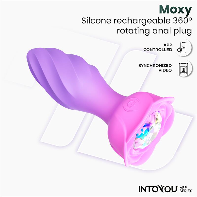 Moxy Butt Plug with Rotation 360? with App