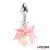 Anal Plug with Jewel and Pompon