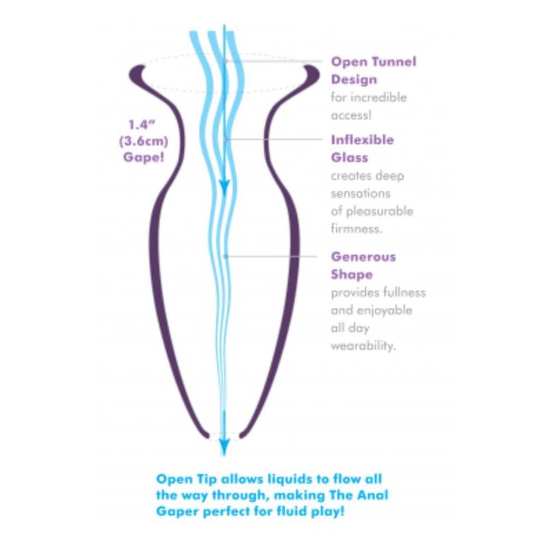 Butt Plug Mega Anal Gaper Clear