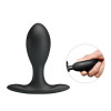 Inflatable Anal Plug with Internal Ball Weight