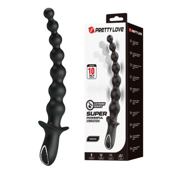 Rigdon Anal Beads with Vibration