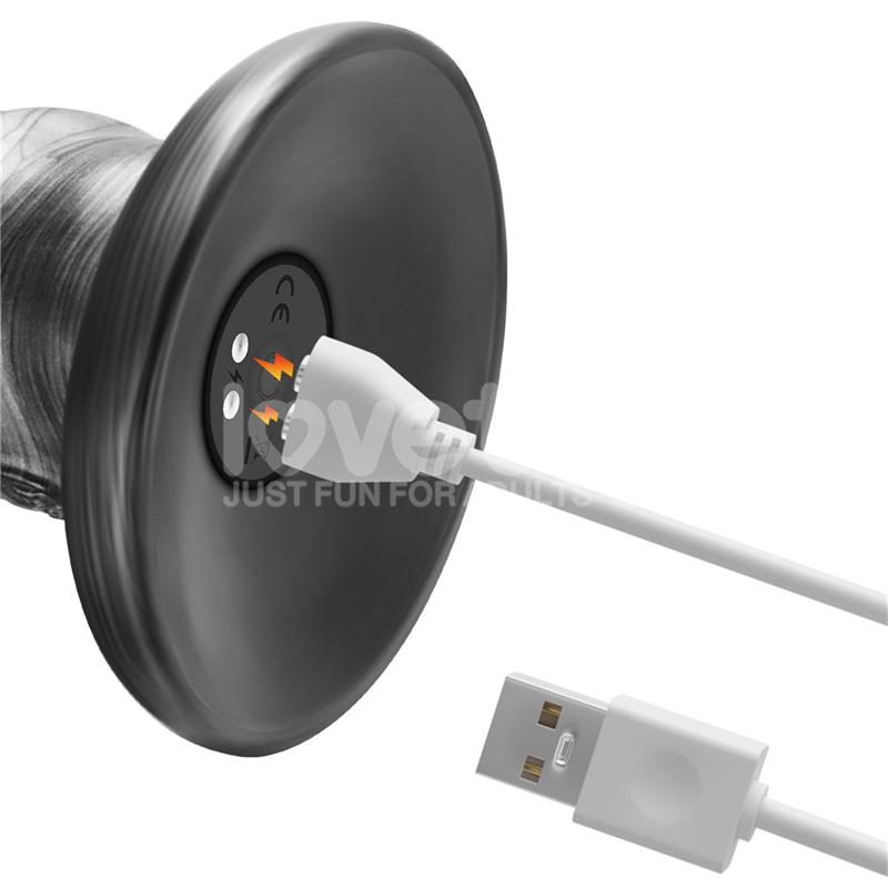 Vibrax Slider Anal DIldo with Vibration King Sized 16