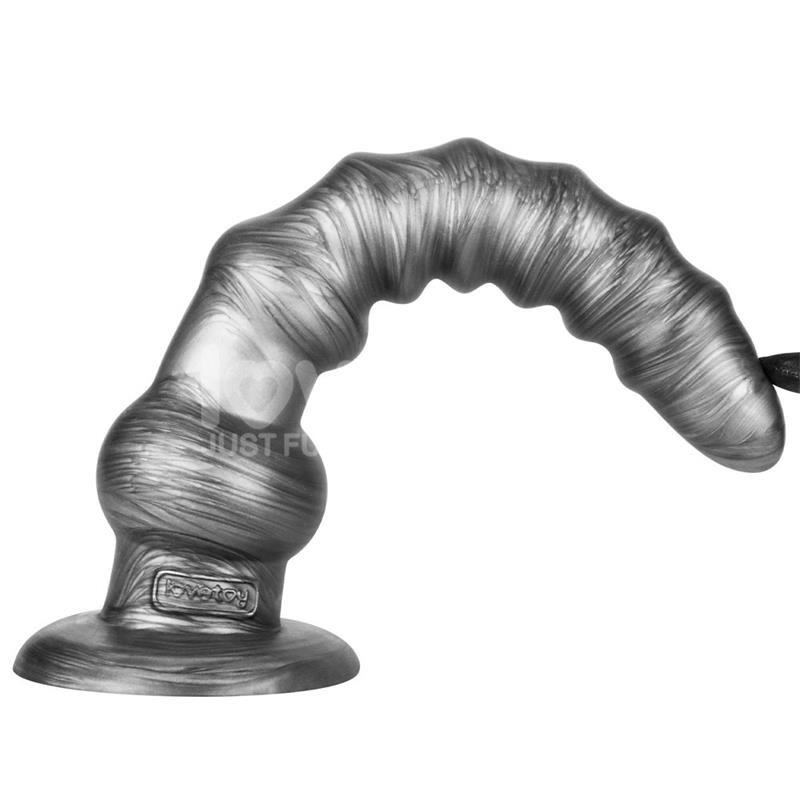 Vibrax Slider Anal Dildo with Vibration King Sized 12.5