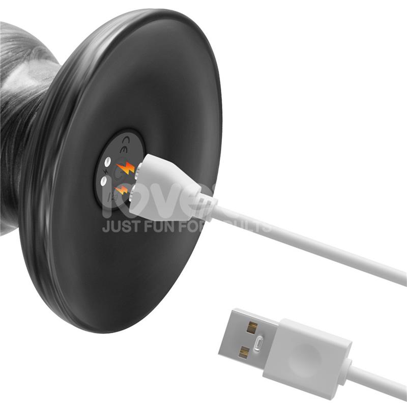 Vibrax Slider Anal Dildo with Vibration King Sized 12.5